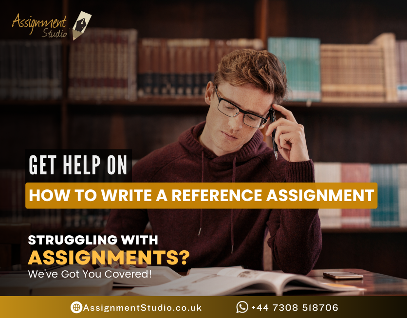 how to write a reference in an assignment​